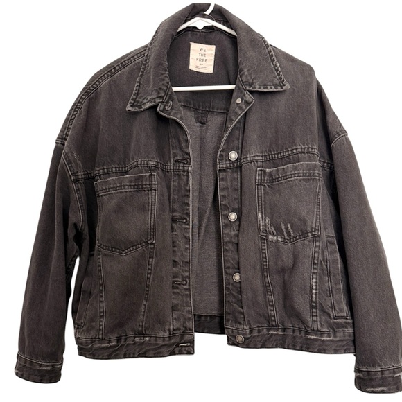 We The Free Opal Swing Denim Jacket - Picture 4 of 9